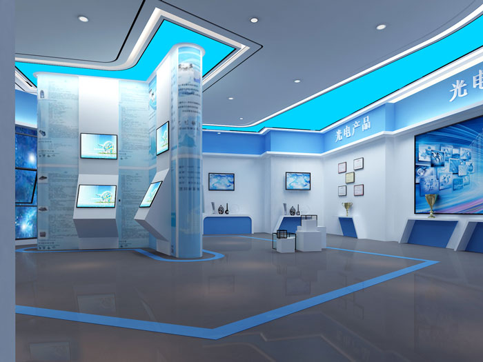 企業(yè)孵化器辦公室展示區(qū)裝修設計效果圖